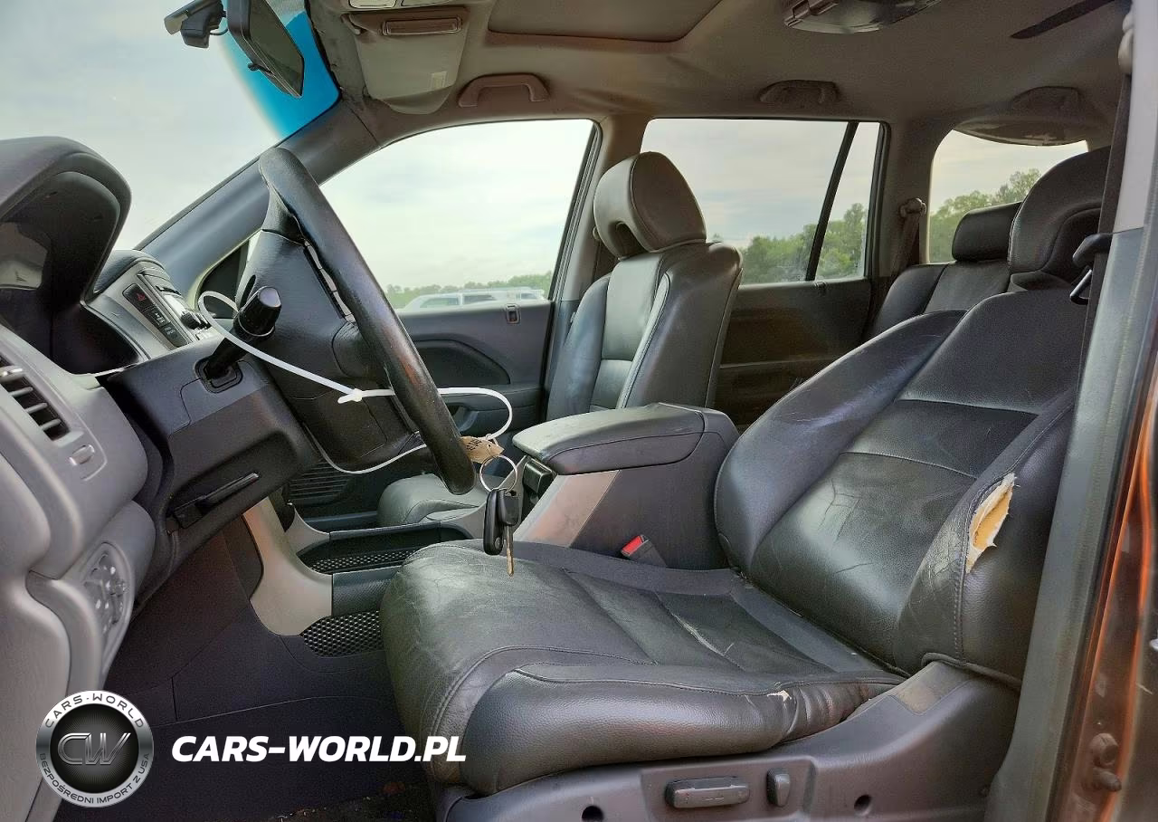 2007 Honda Pilot Exl VIN:2HKYF18567H527321 - 7