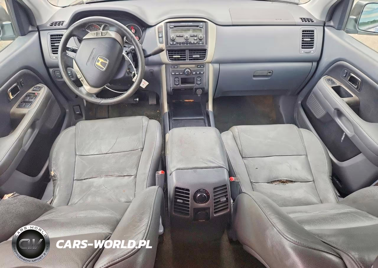 2007 Honda Pilot Exl VIN:2HKYF18567H527321 - 8