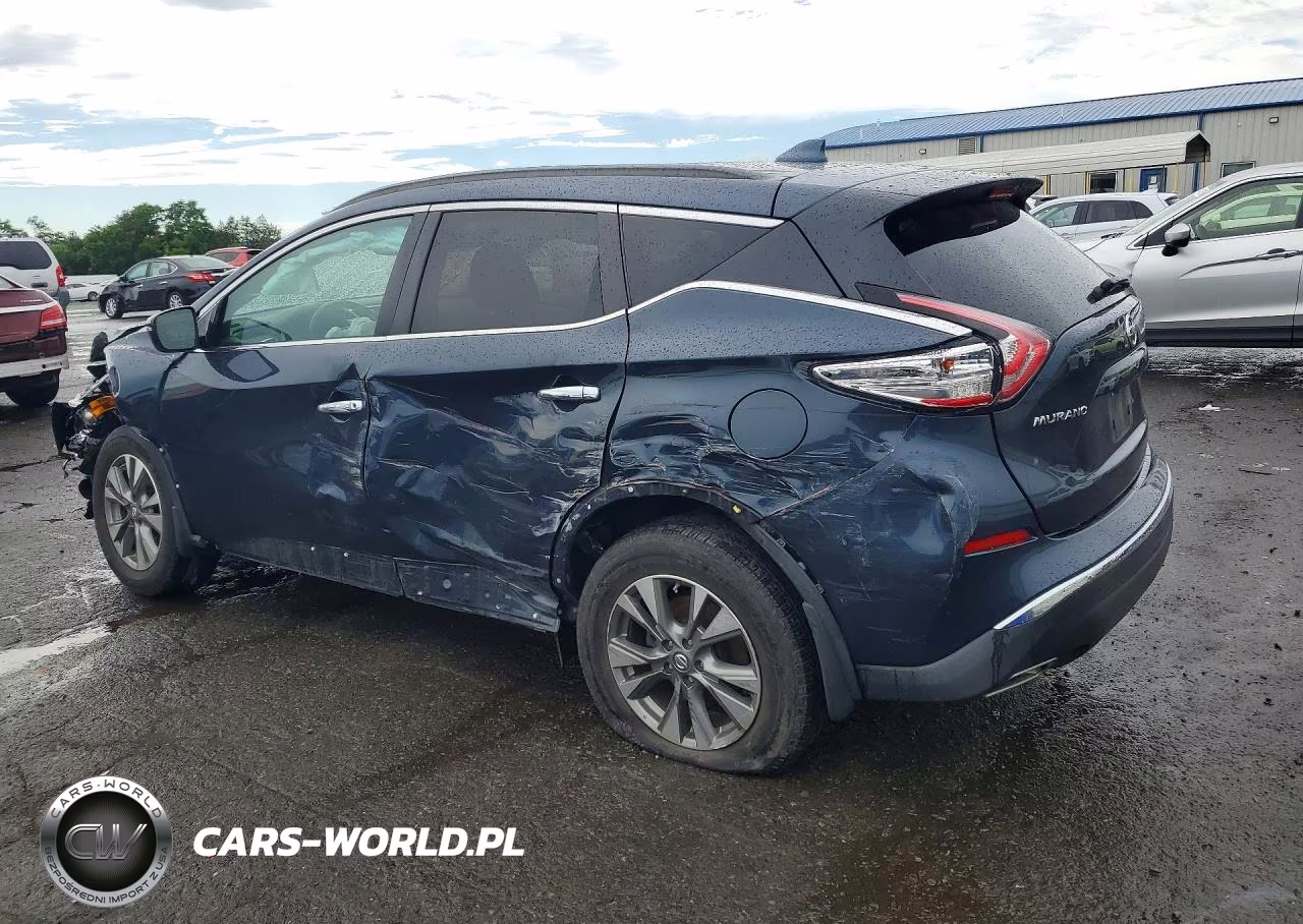 2018 Nissan Murano Sv VIN:5N1AZ2MH7JN202145 - 2