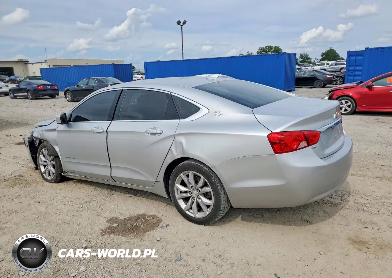 2017 Chevrolet Impala Lt VIN:2G1105S38H9157536 - 2