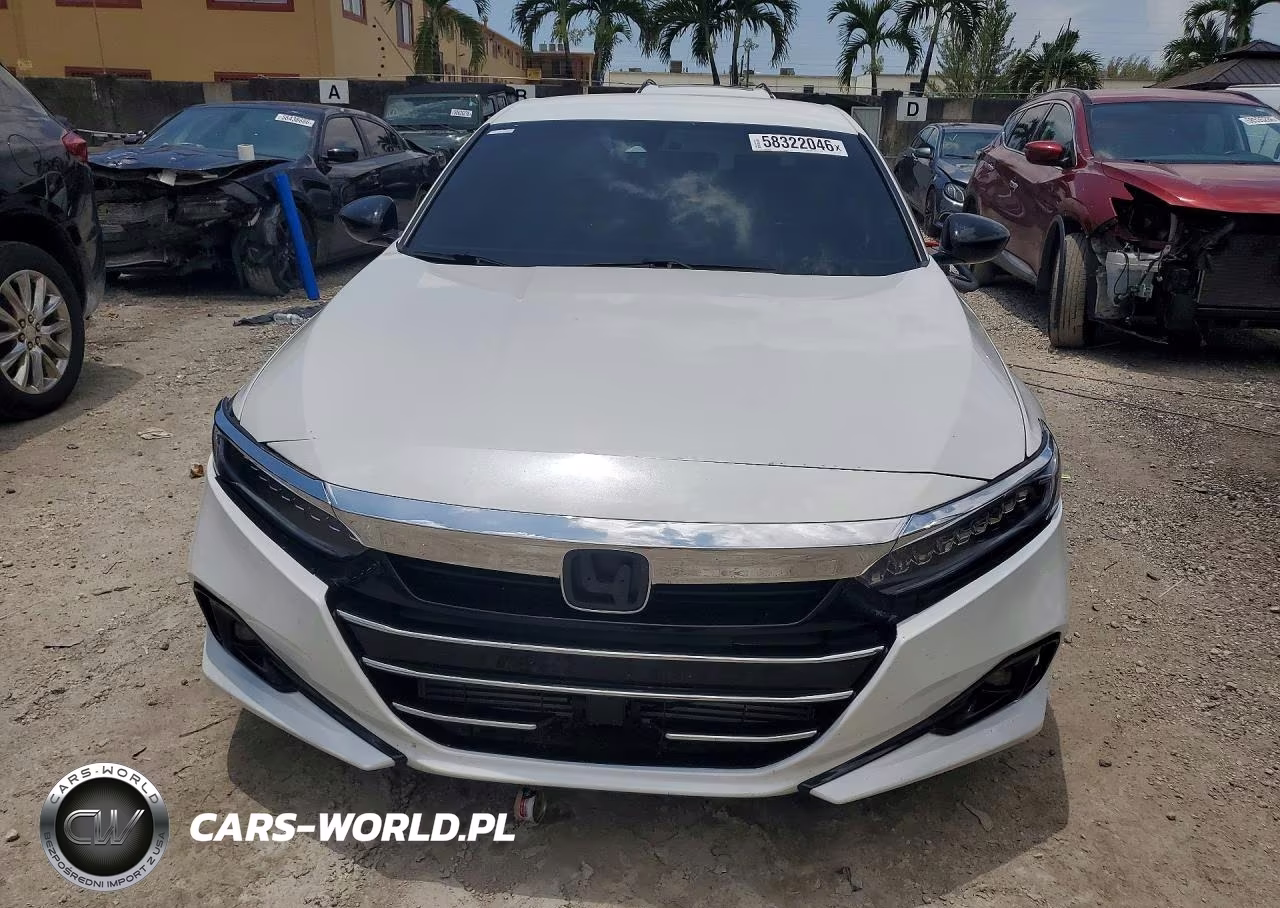2022 Honda Accord Sport VIN:1HGCV1F30NA124018 - 5