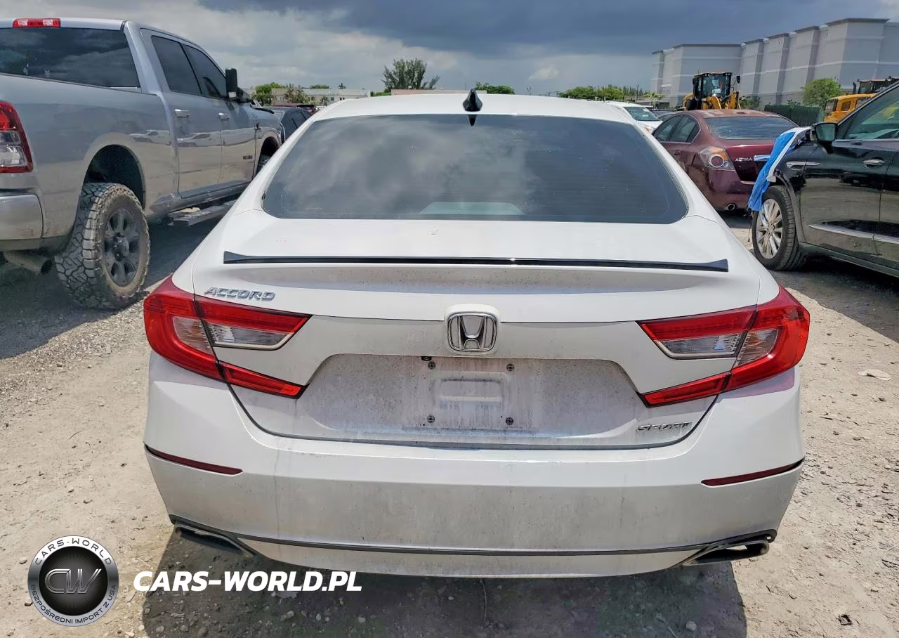 2022 Honda Accord Sport VIN:1HGCV1F30NA124018 - 6