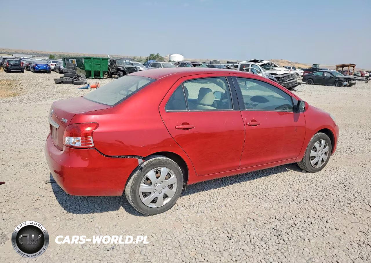 2010 Toyota Yaris Base VIN:JTDBT4K38A4064537 - 3