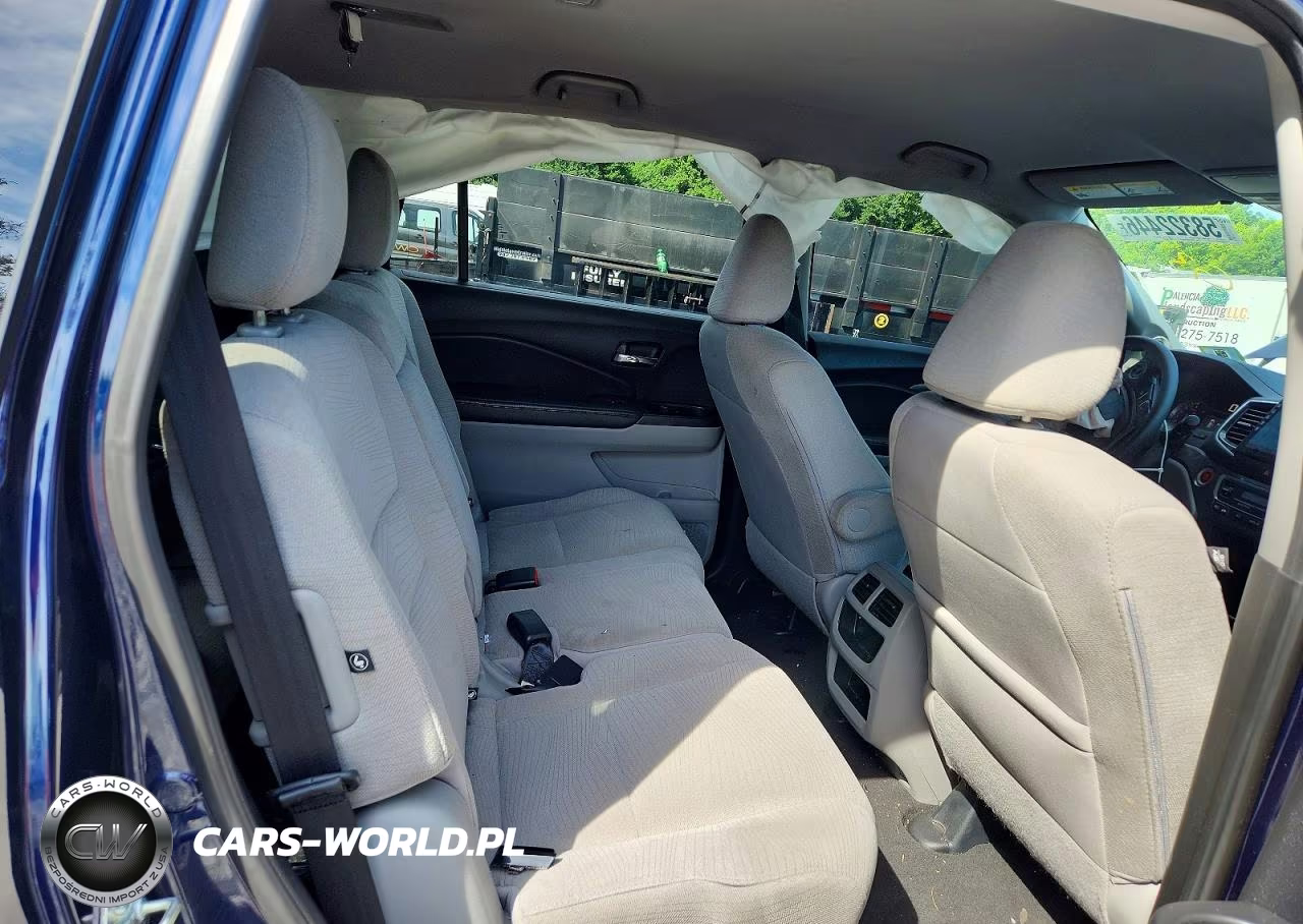 2018 Honda Pilot Lx VIN:5FNYF6H19JB068611 - 11