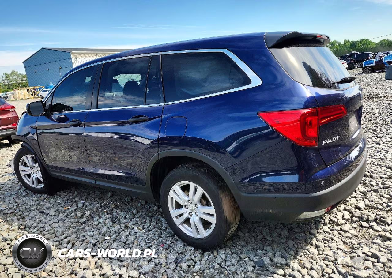 2018 Honda Pilot Lx VIN:5FNYF6H19JB068611 - 2