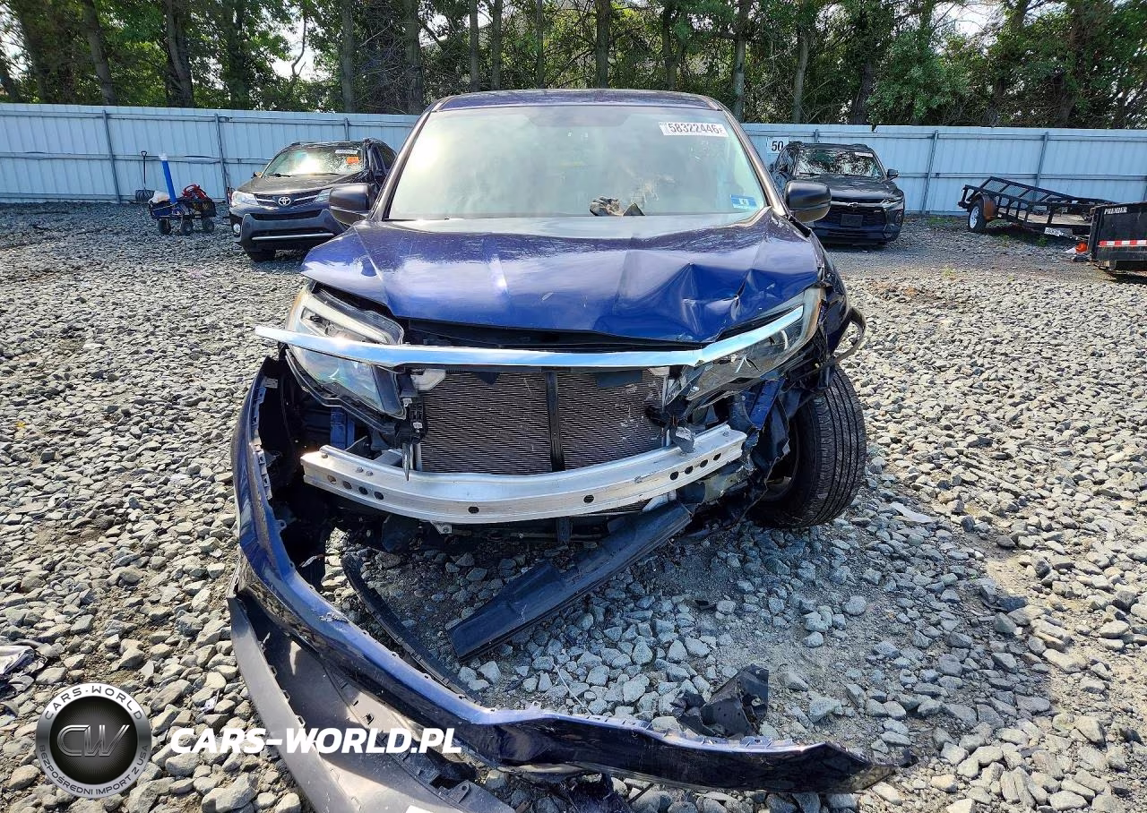 2018 Honda Pilot Lx VIN:5FNYF6H19JB068611 - 5