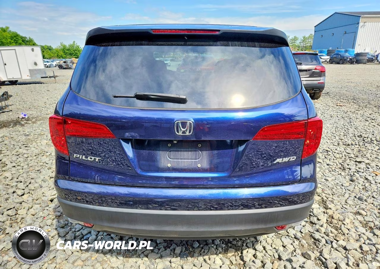 2018 Honda Pilot Lx VIN:5FNYF6H19JB068611 - 6