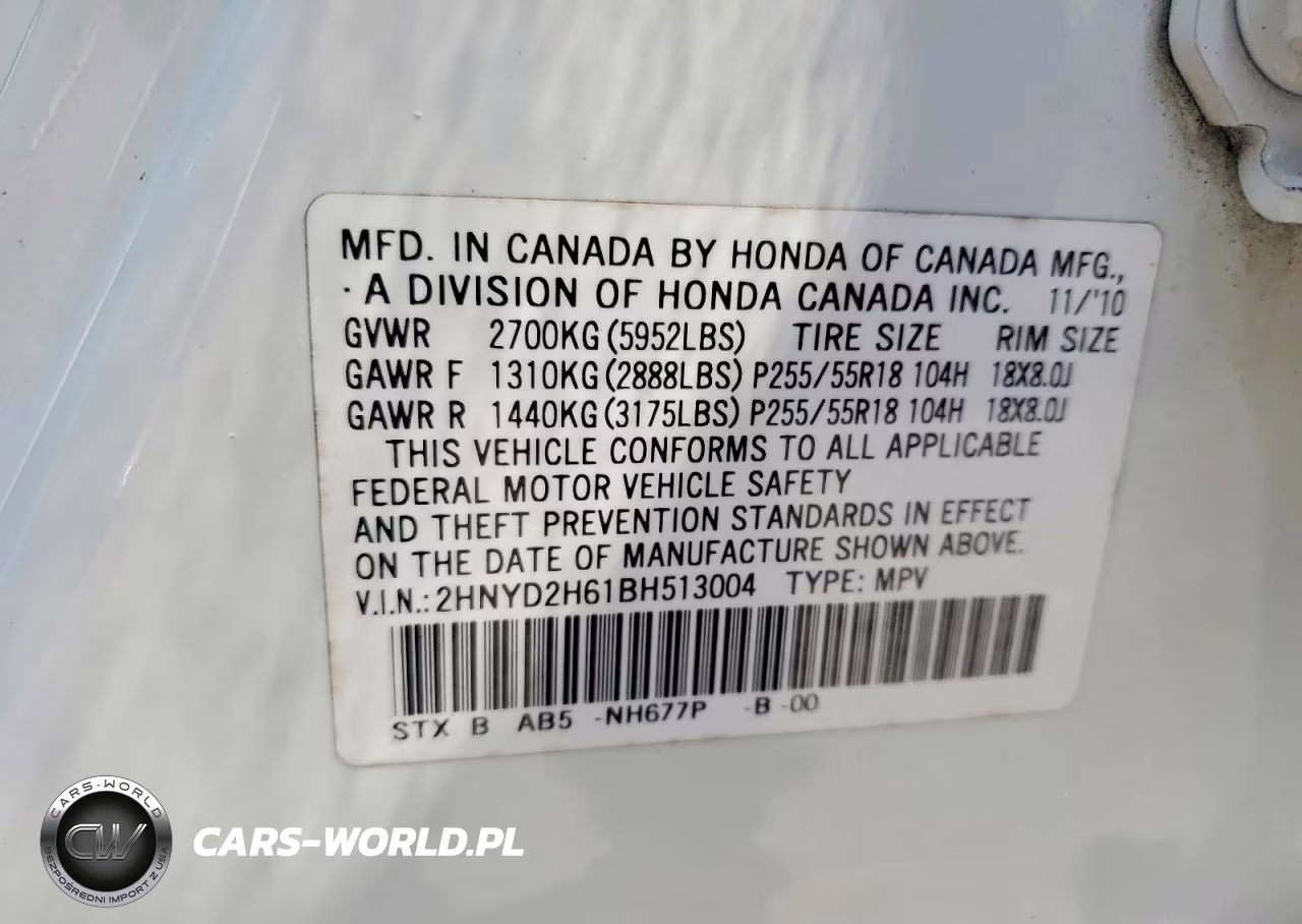 2011 Acura Mdx Technology VIN:2HNYD2H61BH513004 - 13