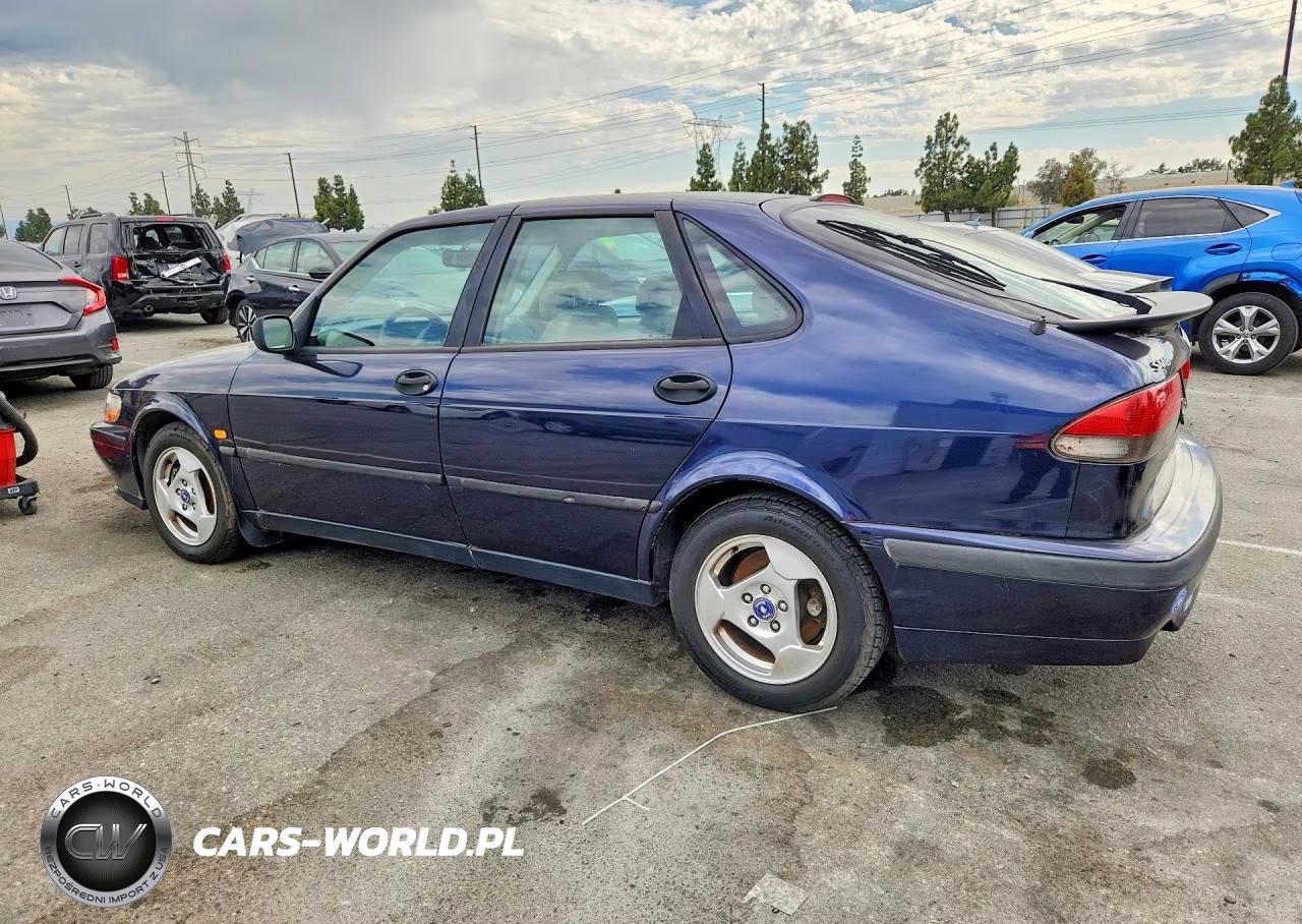 1999 Saab 9-3 S VIN:YS3DD58NXX2050950 - 2