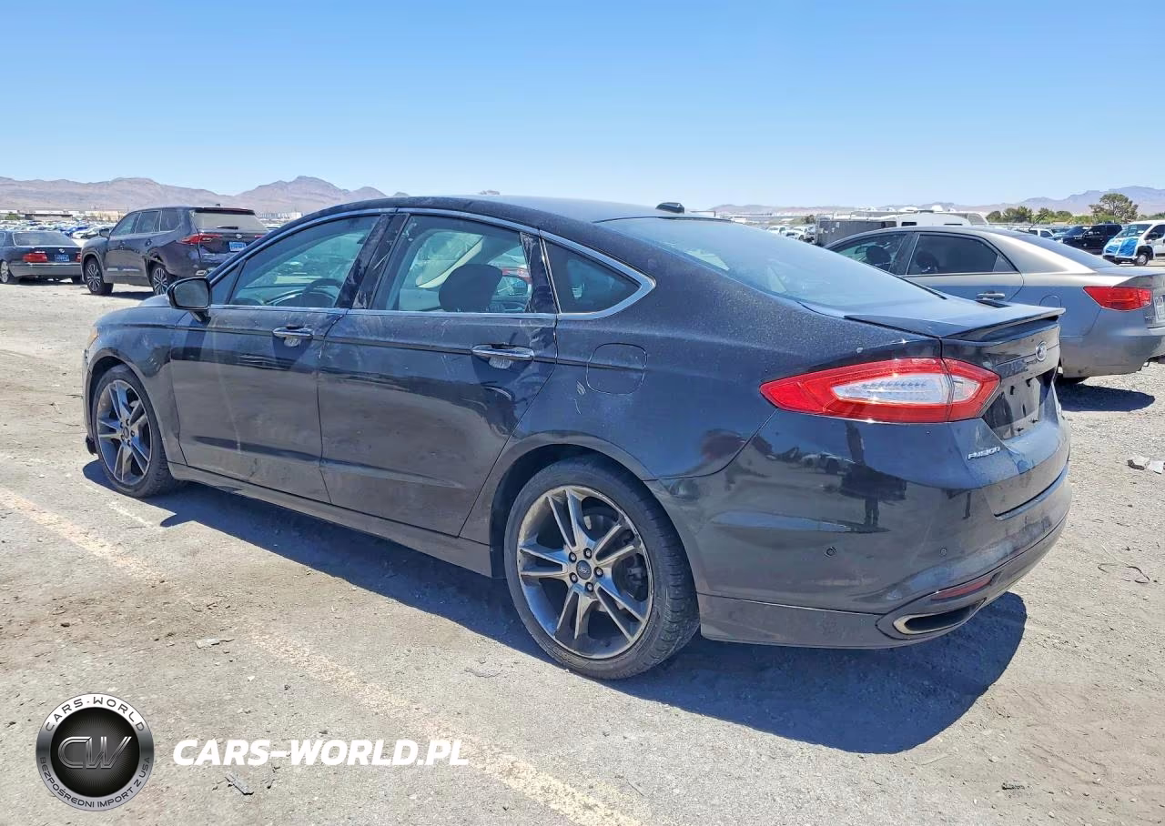 2013 Ford Fusion Titanium VIN:3FA6P0K91DR261103 - 2