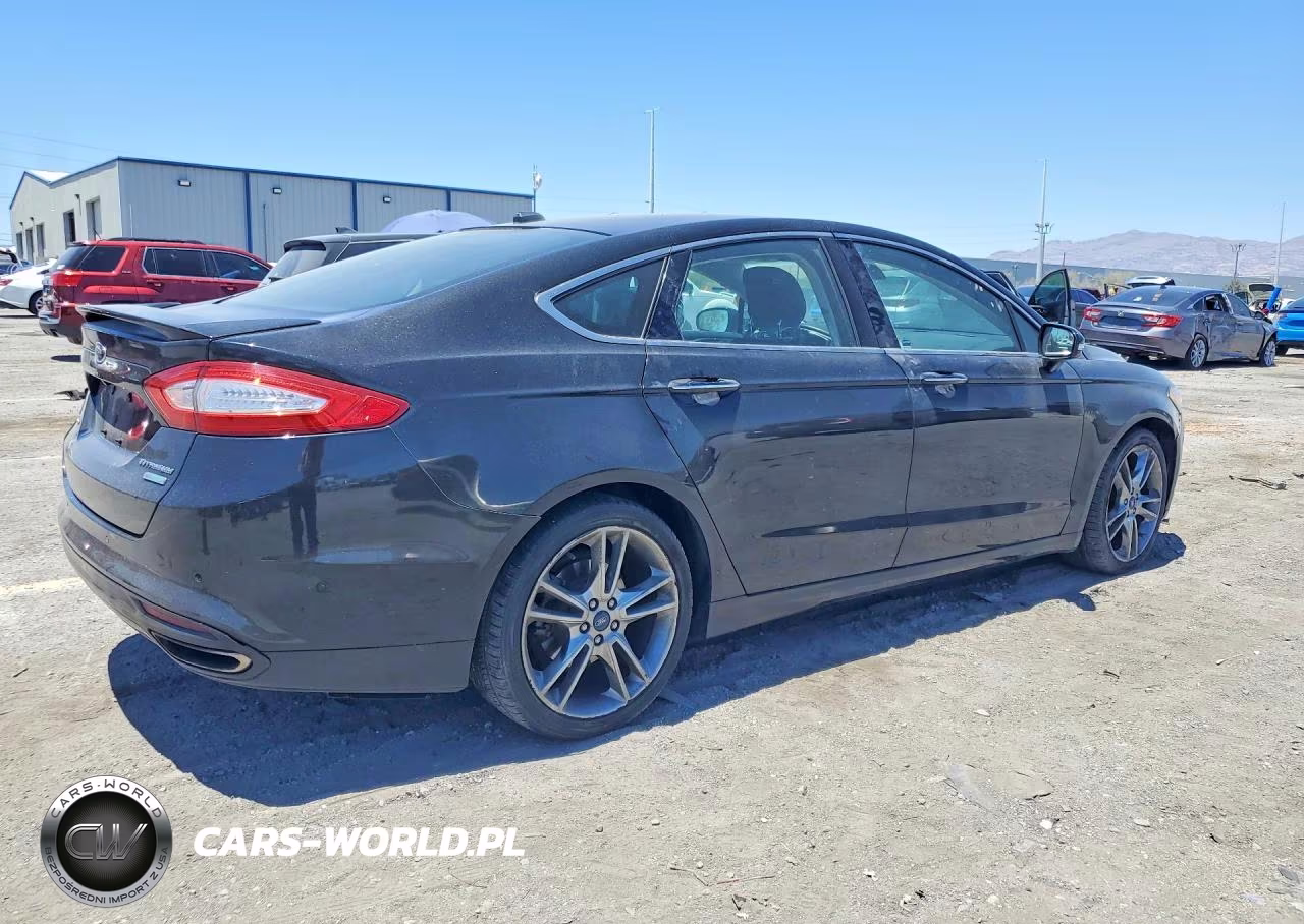 2013 Ford Fusion Titanium VIN:3FA6P0K91DR261103 - 3
