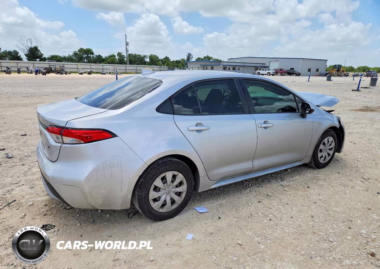 2020 Toyota Corolla L VIN:JTDDPRAE8LJ100745 - 3