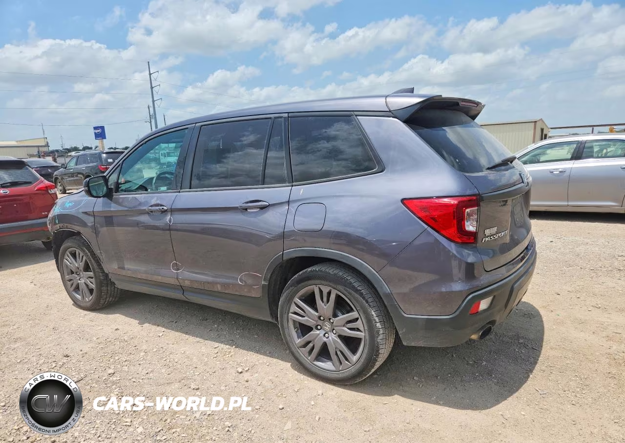 2019 Honda Passport Exl VIN:5FNYF7H51KB011037 - 2