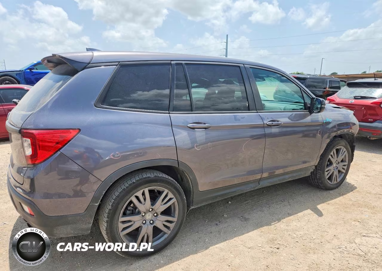 2019 Honda Passport Exl VIN:5FNYF7H51KB011037 - 3