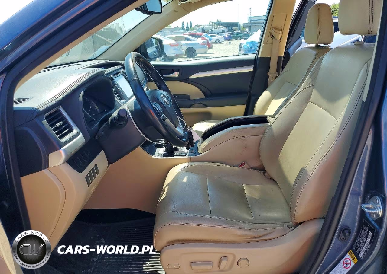 2014 Toyota Highlander Xle VIN:5TDJKRFH8ES020372 - 7