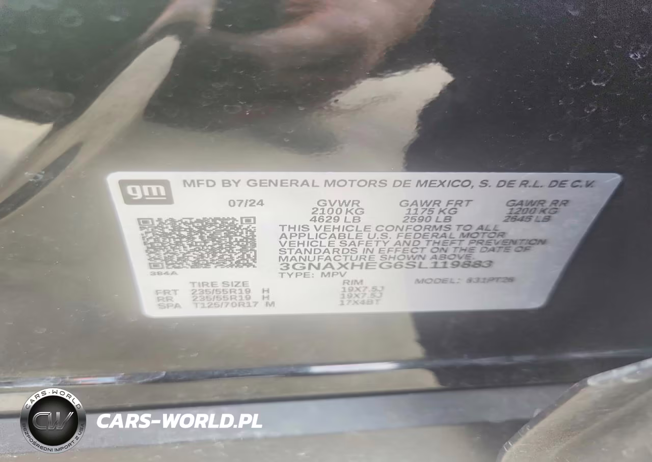 2025 Chevrolet Equinox Lt VIN:3GNAXHEG6SL119883 - 12