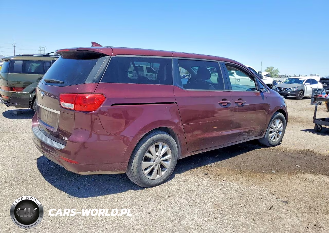 2017 Kia Sedona Lx VIN:KNDMB5C17H6221679 - 3