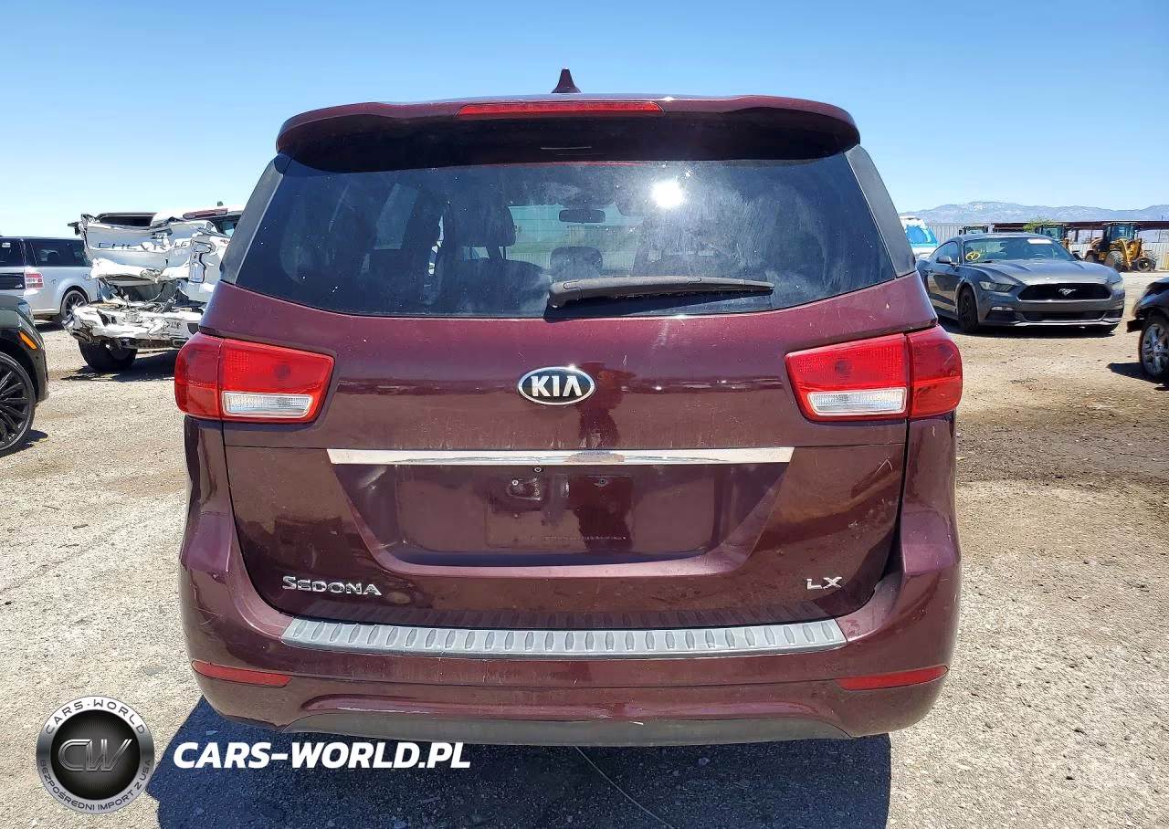 2017 Kia Sedona Lx VIN:KNDMB5C17H6221679 - 6
