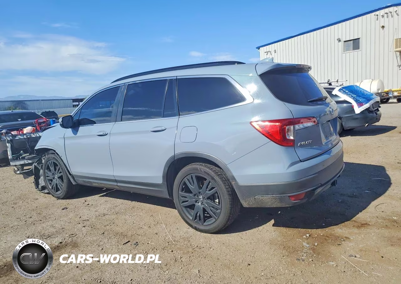 2022 Honda Pilot Se VIN:5FNYF6H27NB056018 - 2