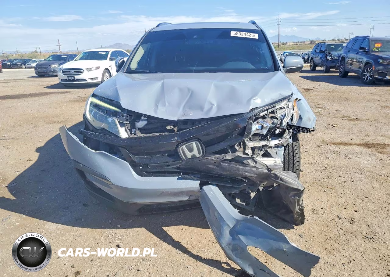 2022 Honda Pilot Se VIN:5FNYF6H27NB056018 - 5