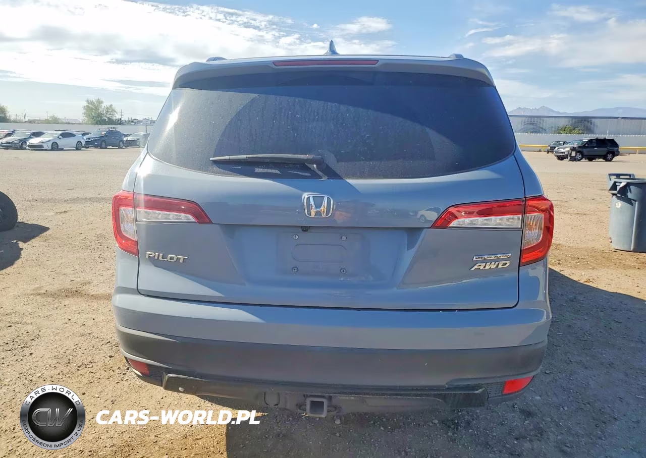 2022 Honda Pilot Se VIN:5FNYF6H27NB056018 - 6