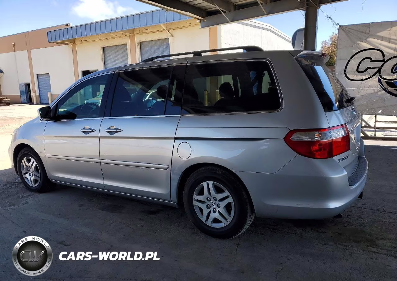 2007 Honda Odyssey Exl VIN:5FNRL38787B077065 - 2