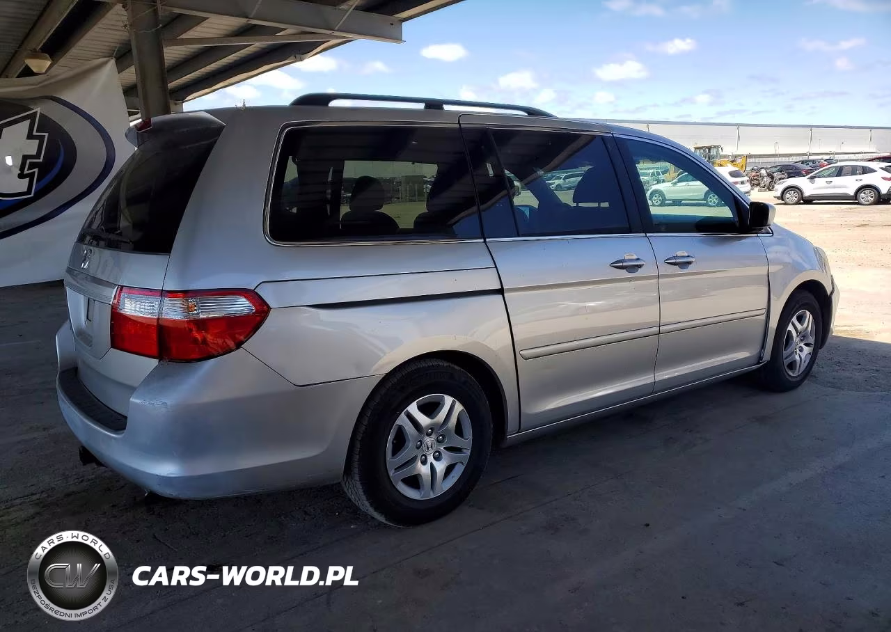 2007 Honda Odyssey Exl VIN:5FNRL38787B077065 - 3