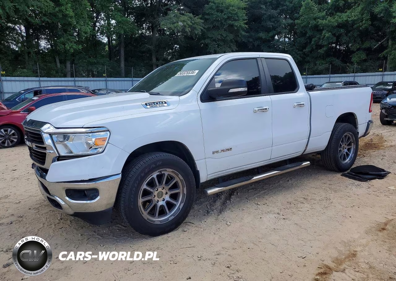 2019 Ram 1500 Big Horn-Lone Star VIN:1C6SRFBTXKN668104 - 1