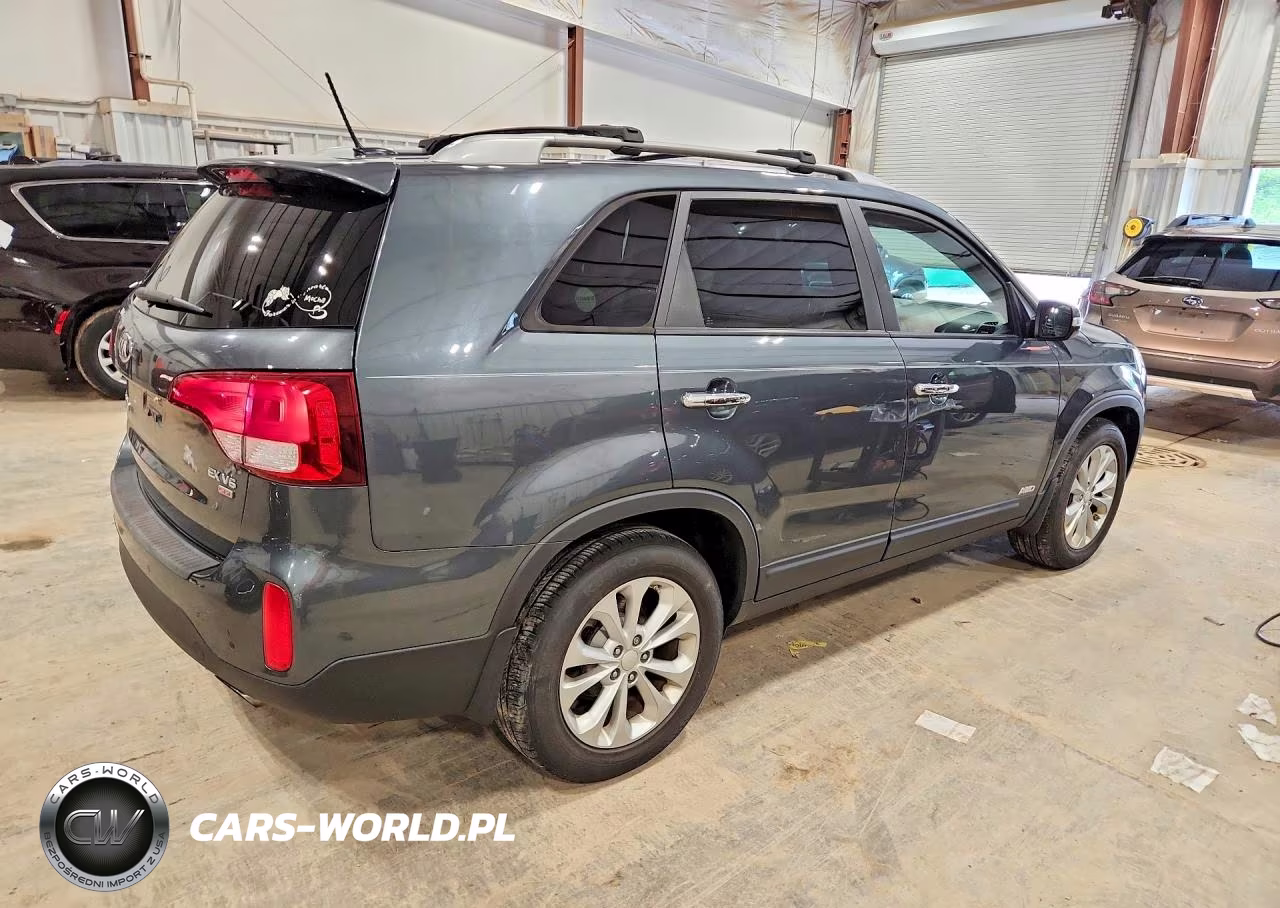 2014 Kia Sorento Ex VIN:5XYKUDA76EG531446 - 3