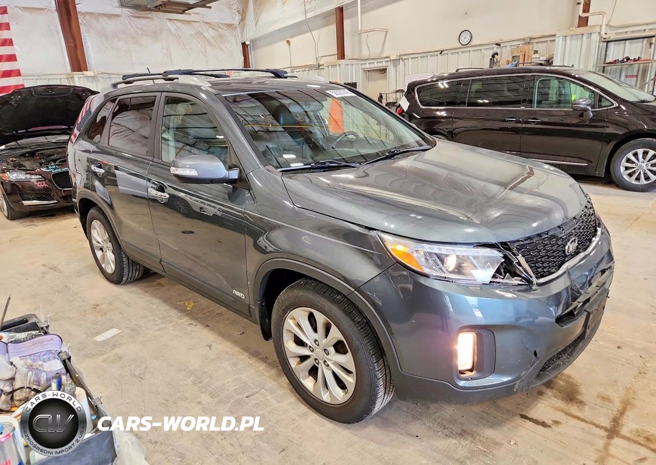 2014 Kia Sorento Ex VIN:5XYKUDA76EG531446 - 4