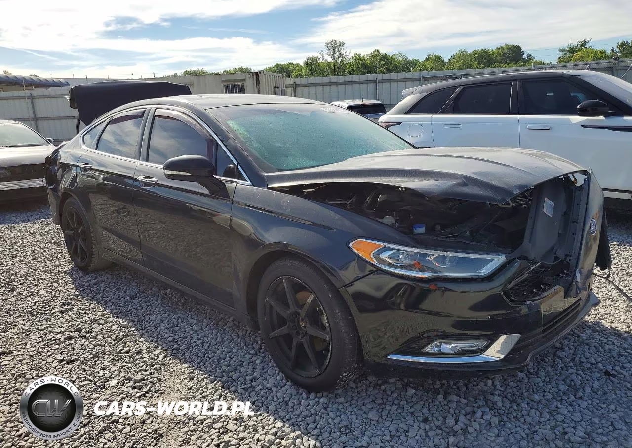 2017 Ford Fusion Se VIN:3FA6P0H98HR211893 - 4