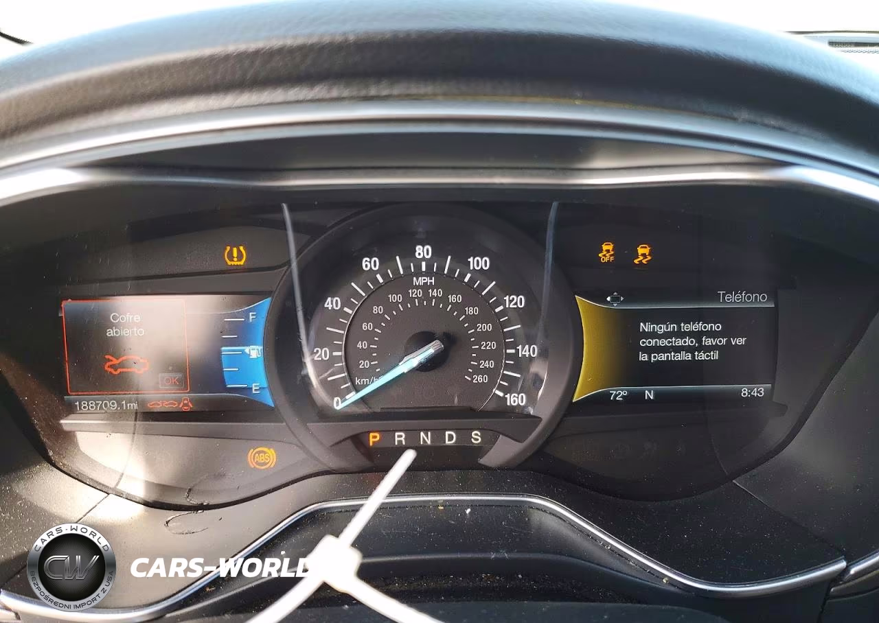 2017 Ford Fusion Se VIN:3FA6P0H98HR211893 - 9