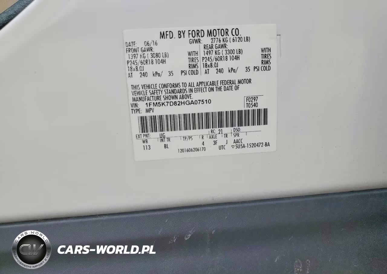 2017 Ford Explorer Xlt VIN:1FM5K7D82HGA07510 - 12