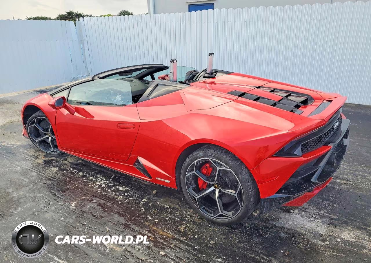 2022 Lamborghini Huracan Evo VIN:ZHWUT5ZF0NLA19483 - 2