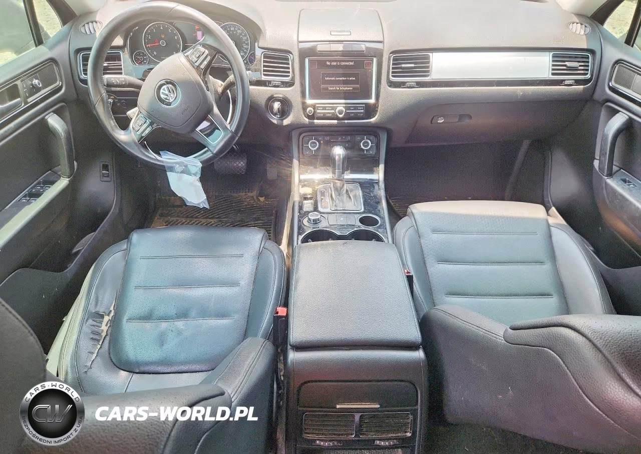 2011 Volkswagen Touareg V6 VIN:WVGFF9BP3BD001237 - 8