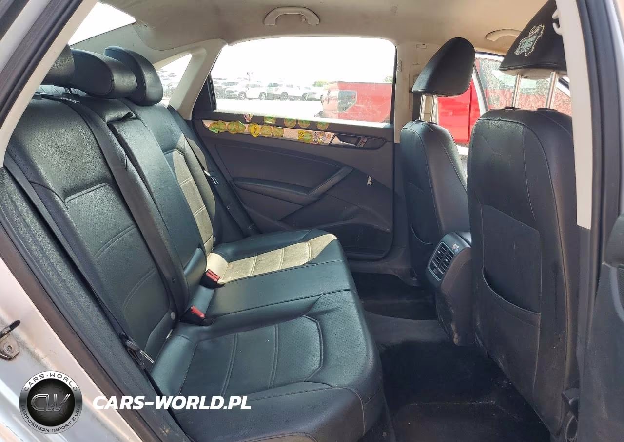2013 Volkswagen Passat Se VIN:1VWBP7A33DC100262 - 10