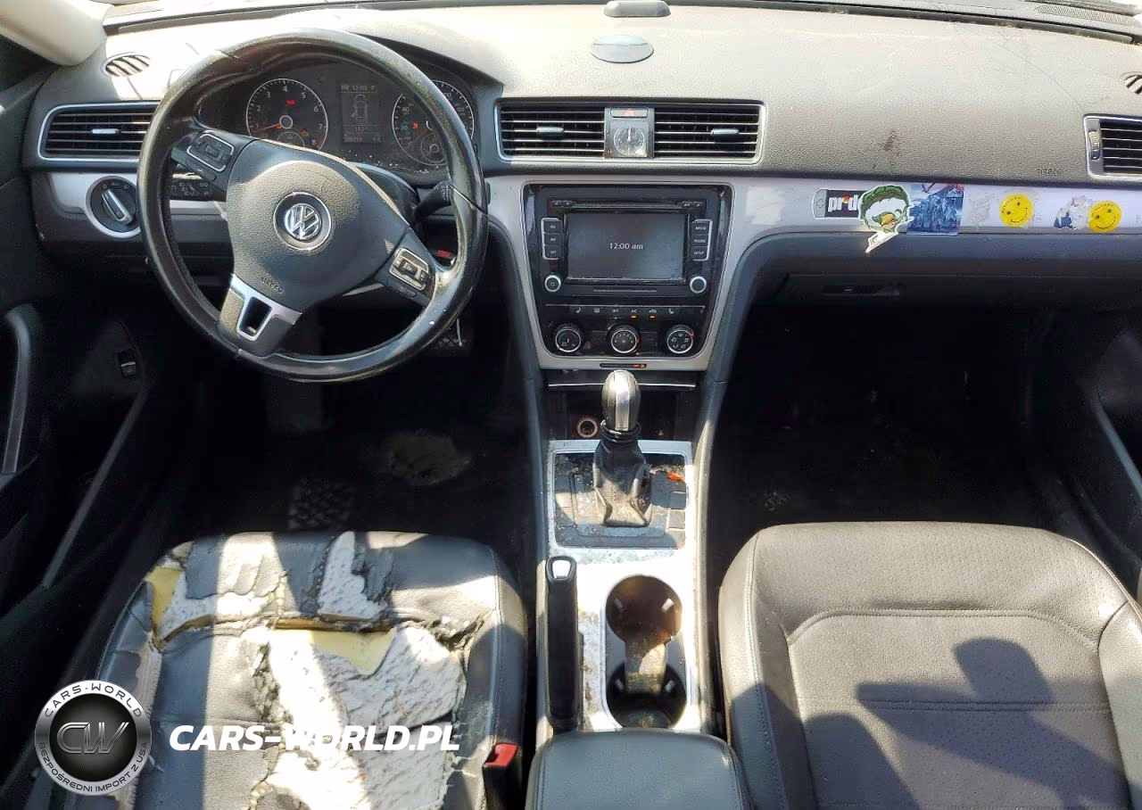 2013 Volkswagen Passat Se VIN:1VWBP7A33DC100262 - 8