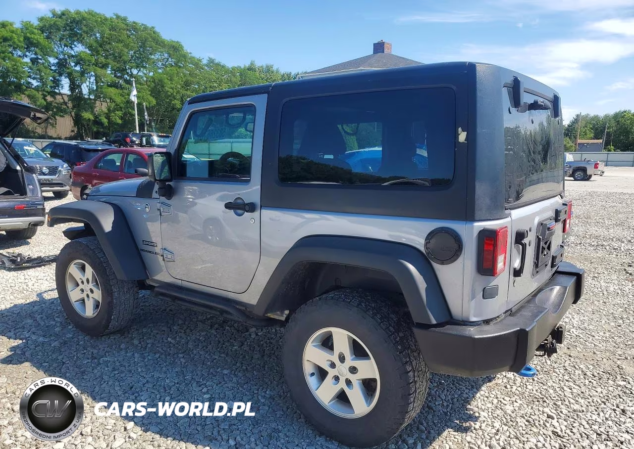 2015 Jeep Wrangler Sport VIN:1C4AJWAG6FL608418 - 2
