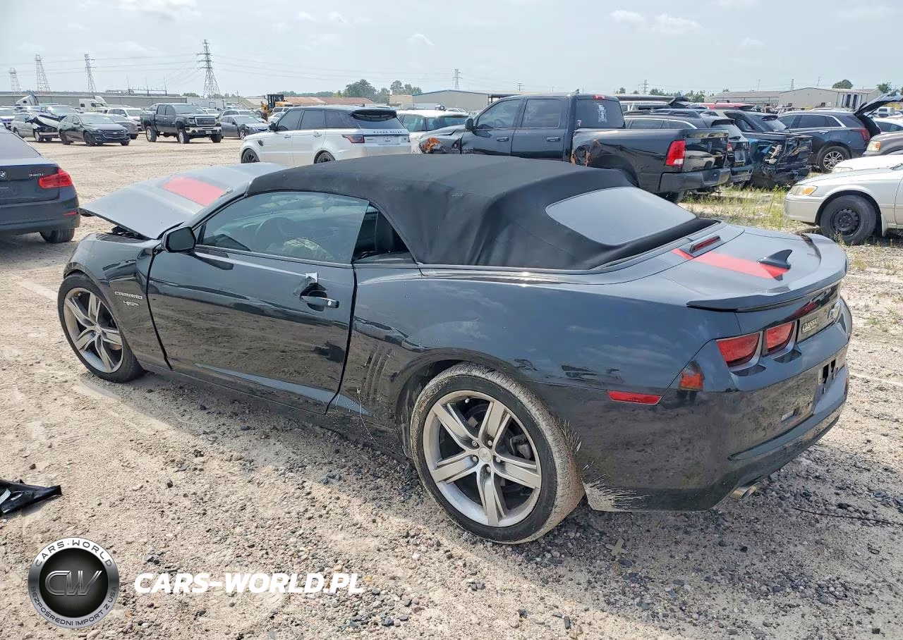 2012 Chevrolet Camaro Lt VIN:2G1FC3D38C9117884 - 2