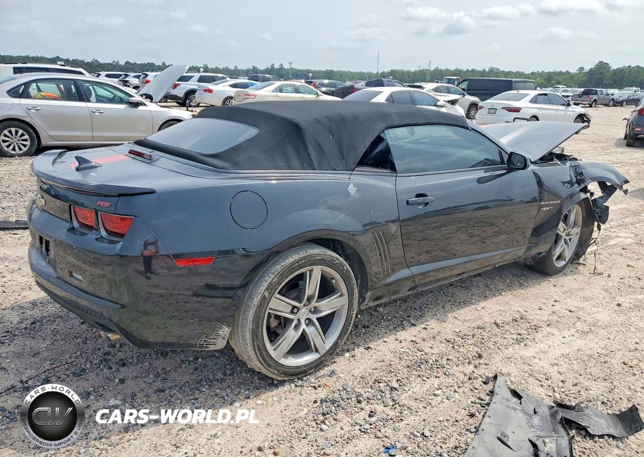 2012 Chevrolet Camaro Lt VIN:2G1FC3D38C9117884 - 3