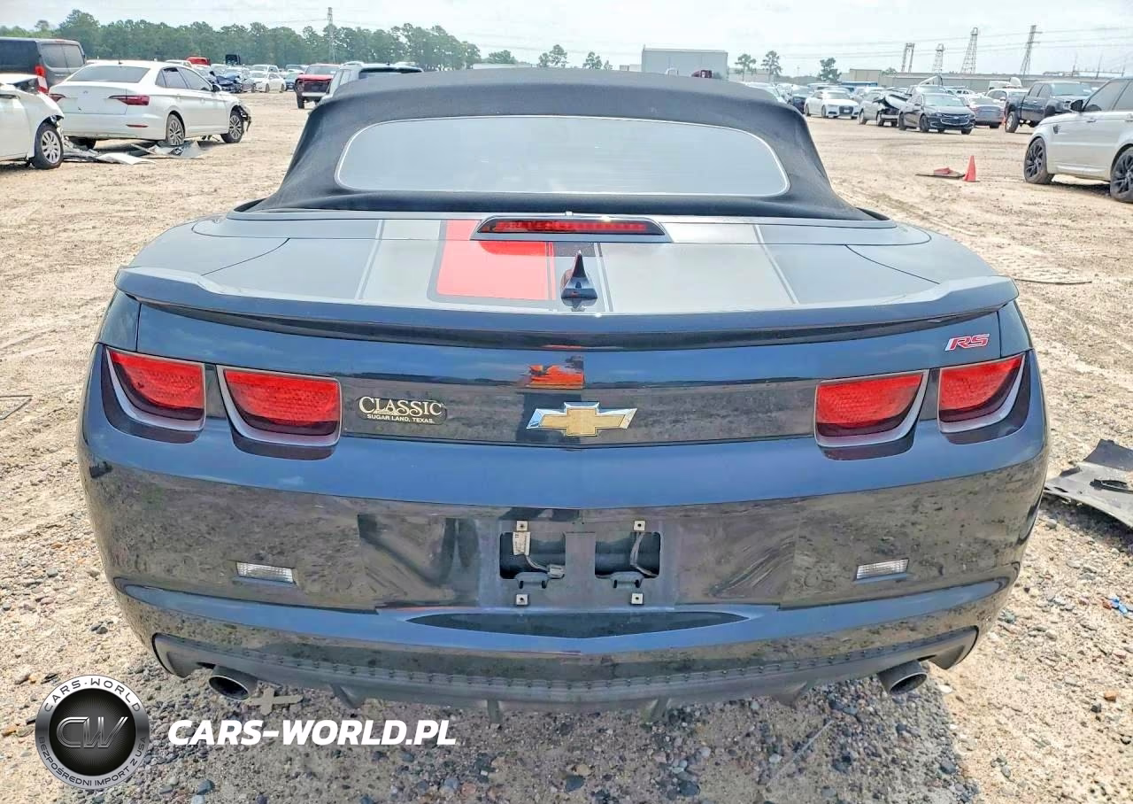 2012 Chevrolet Camaro Lt VIN:2G1FC3D38C9117884 - 6