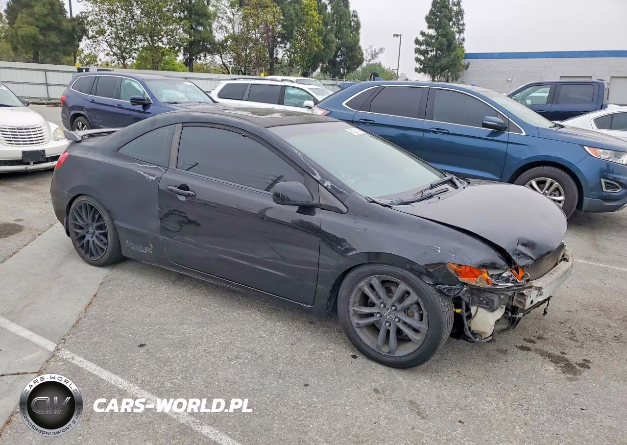 2008 Honda Civic Si 2D VIN:2HGFG21508H704591 - 4