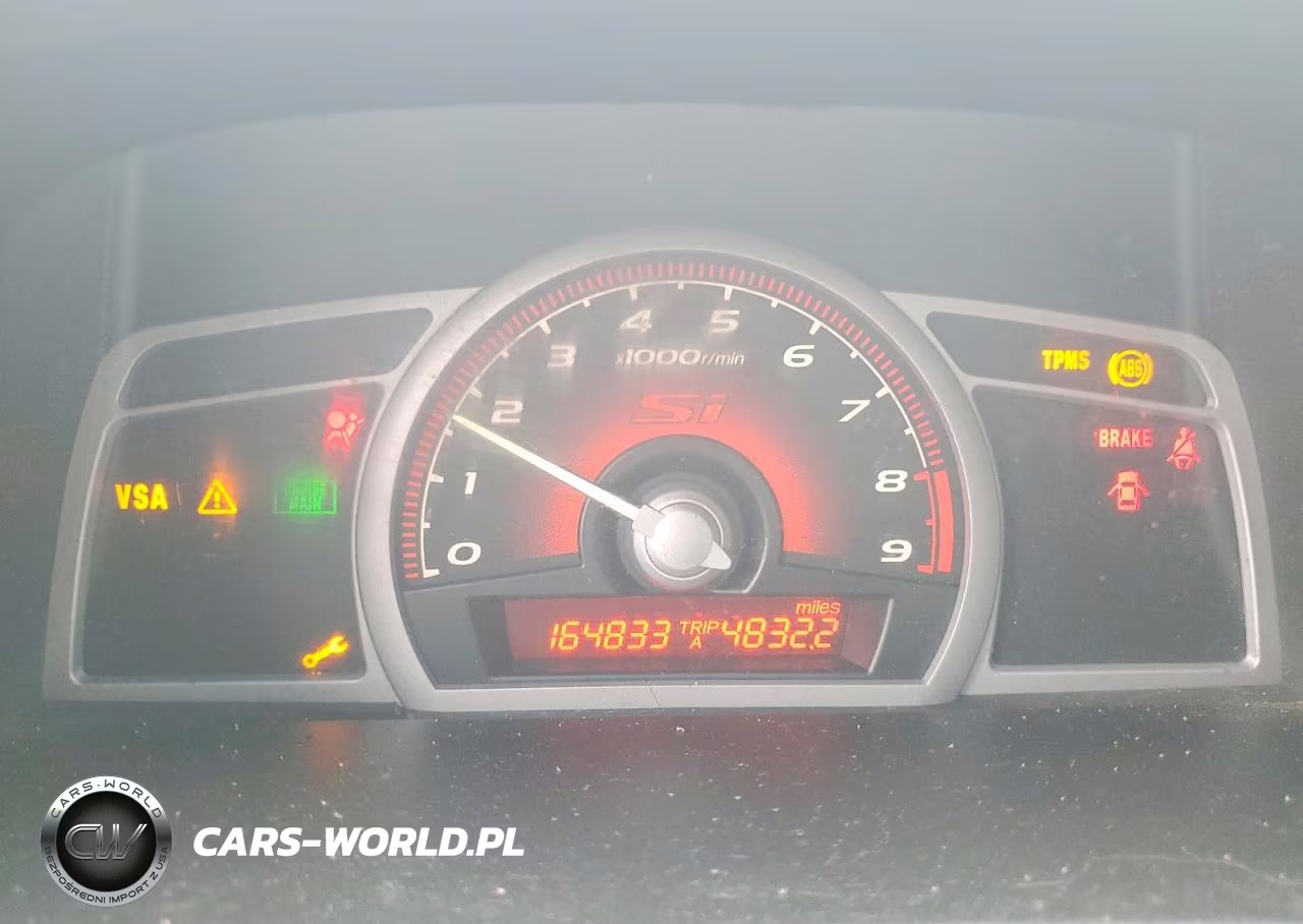 2008 Honda Civic Si 2D VIN:2HGFG21508H704591 - 9