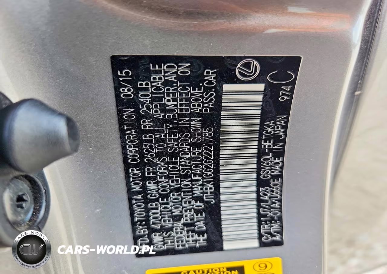 2016 Lexus Es 350 VIN:JTHBK1GG2G2221785 - 12