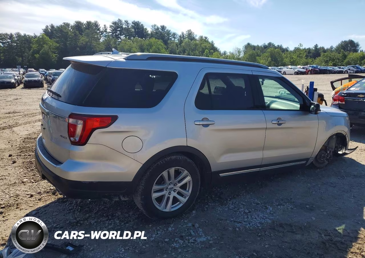2018 Ford Explorer Xlt VIN:1FM5K8D83JGB91142 - 3