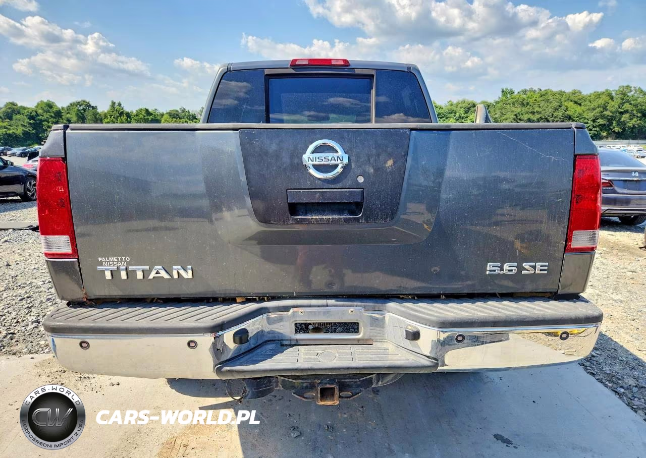 2007 Nissan Titan Xe Ffv VIN:1N6BA07B87N226262 - 6