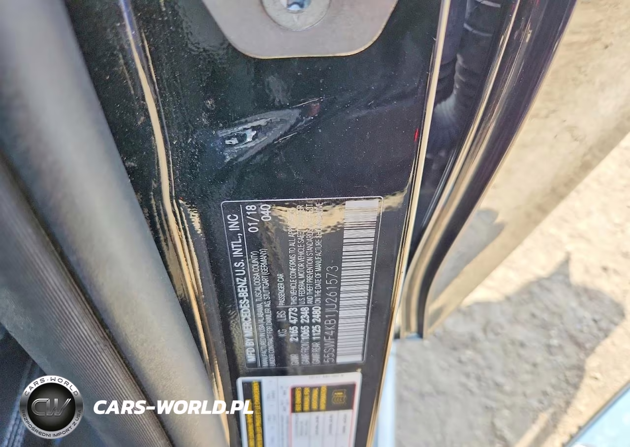 2018 Mercedes-Benz C 300 4Matic VIN:55SWF4KB1JU261573 - 12