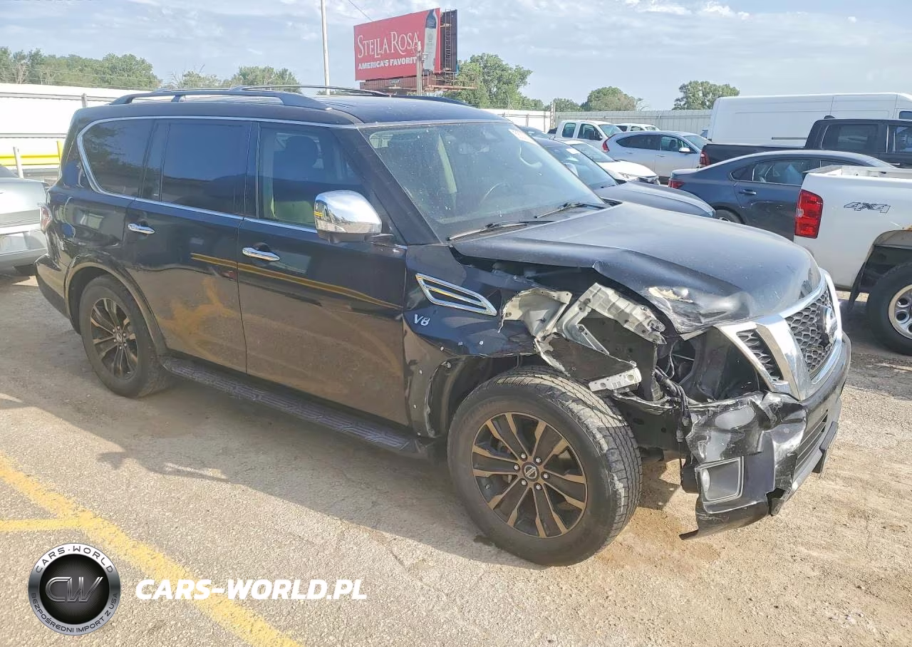 2020 Nissan Armada Platinum VIN:JN8AY2NCXL9622055 - 4