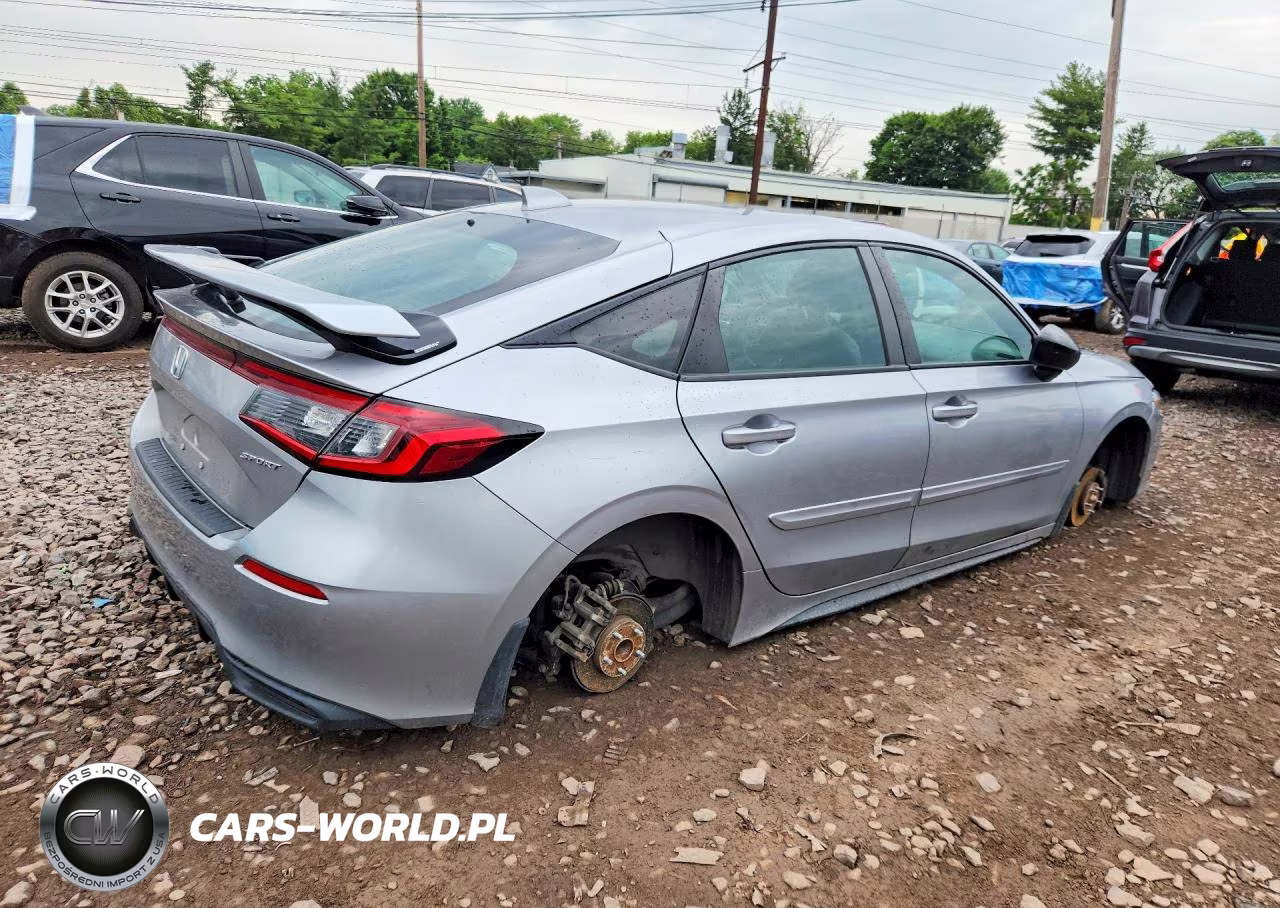 2022 Honda Civic Sport VIN:19XFL2H89NE007177 - 3