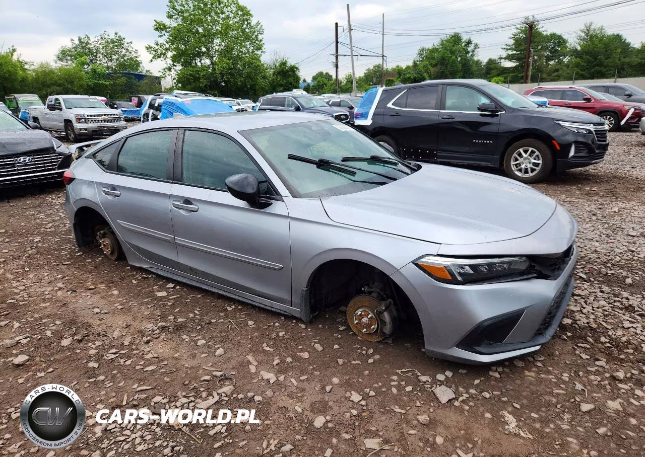 2022 Honda Civic Sport VIN:19XFL2H89NE007177 - 4